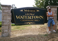 welcome sign