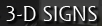 dimensional signs